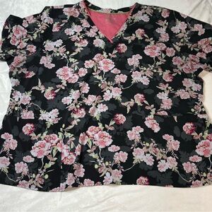 Healing hands scrub top